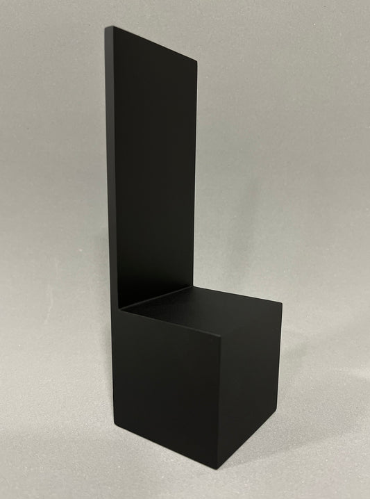 Pedestal base with bottom 6cm x 6cm RESIN